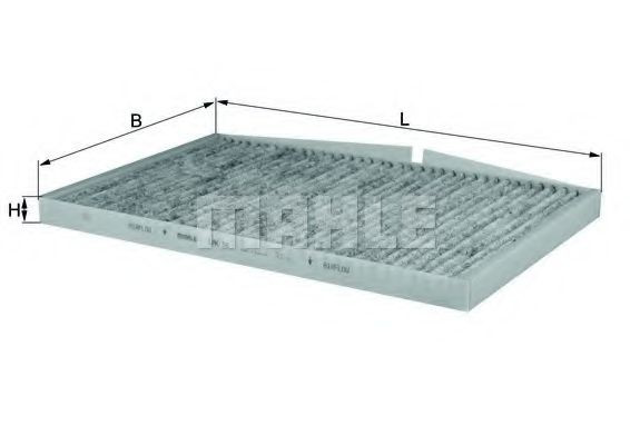 Фільтр повітряний обігрівача Mahle Original LAK58 ціна, від 8.73 USD